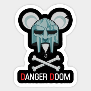 danger doom Sticker